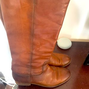 FRYE MELISSA BOOT-COGNAC